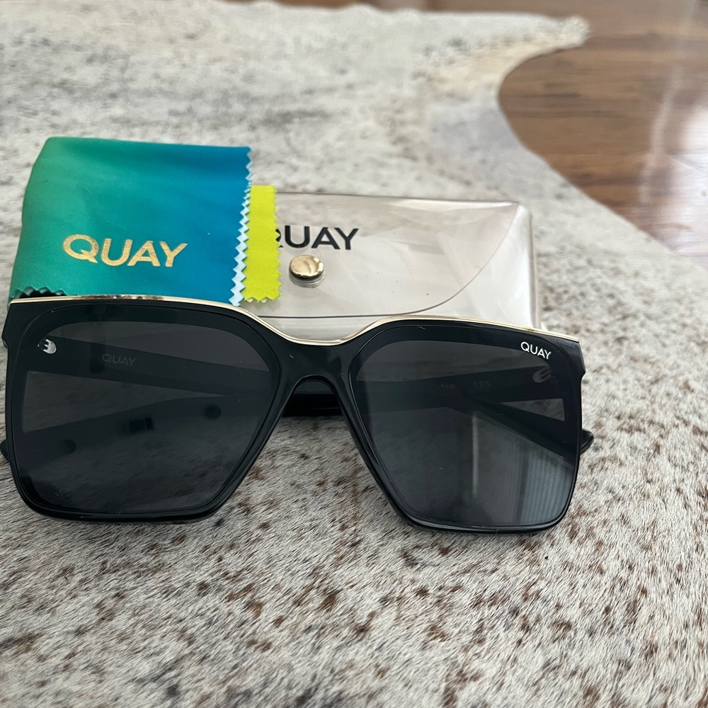 Quay Australia Black Sunglasses